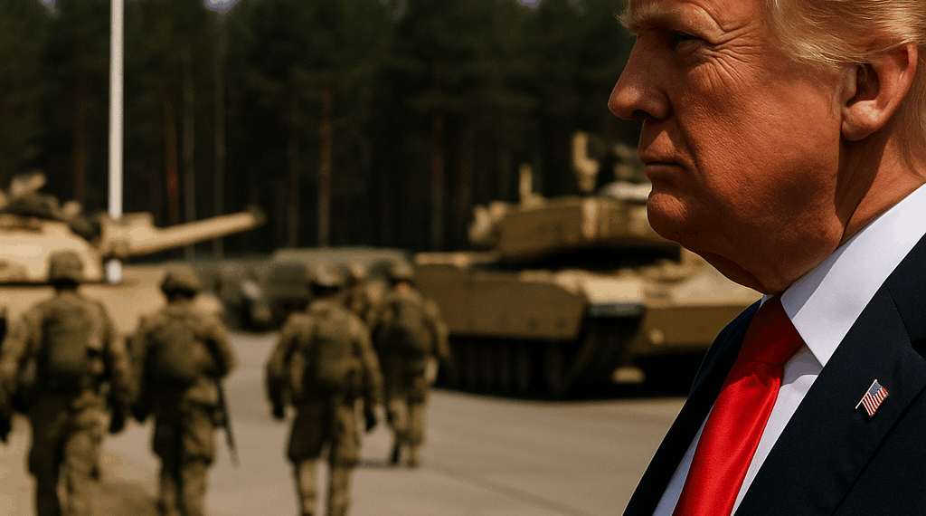 Trump se dice listo para desplegar más tropas estadounidenses en Polonia