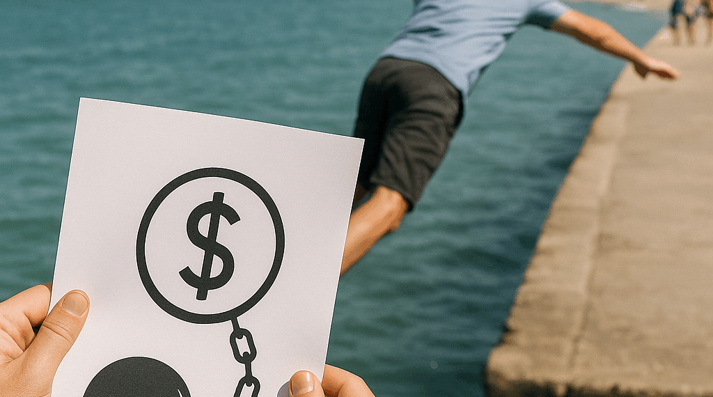 Un viajero se lanza al agua desde un crucero para evadir una deuda superior a 13.000 euros con el casino a bordo. – Dimension Turistica Magazine