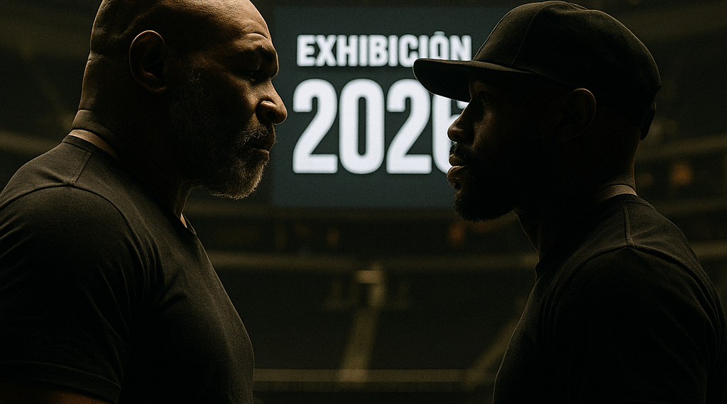 Tyson y Mayweather sellan exhibición en 2026