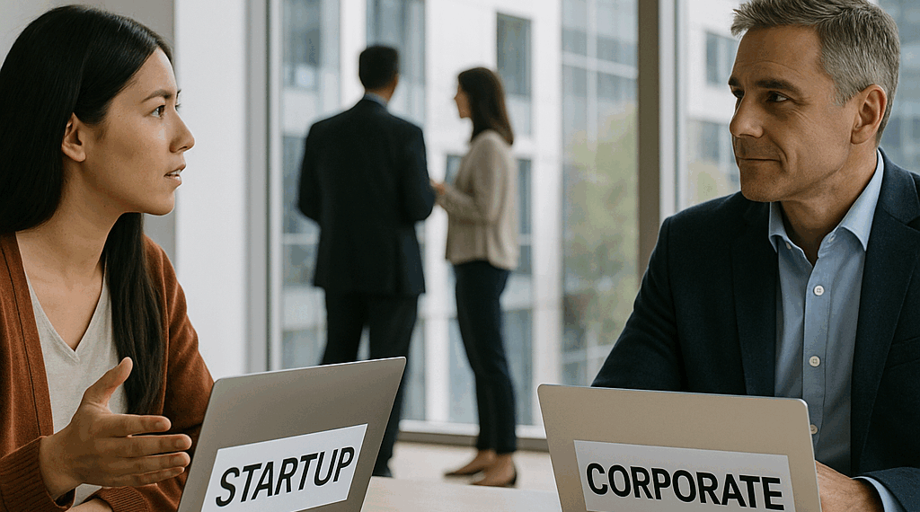 Un espacio de colaboración entre startups y grandes corporativos
