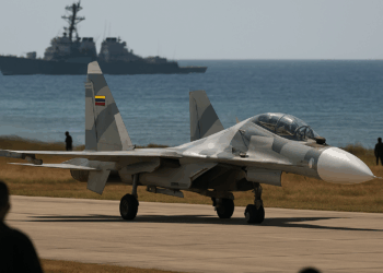Venezuela exhibe sus cazas rusos Sukhoi Su-30 ante la presencia naval de Estados Unidos en el Caribe