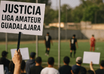 Pelea campal en liga amateur de Guadalajara desata críticas y llamados a sanciones ejemplares
