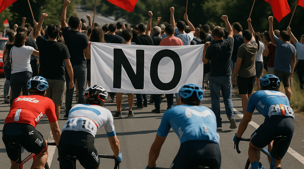 Vuelta a España no contempla plan B ante protestas