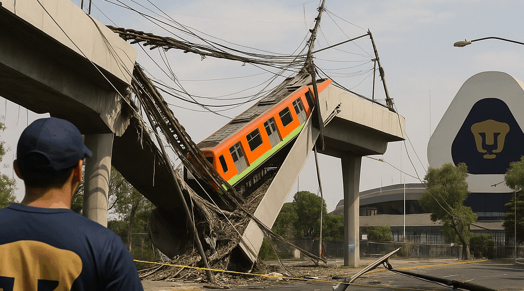¡Enorme gesto! Pumas busca a aficionado que ayudó en la tragedia del Puente de La Concordia