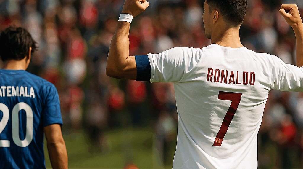 ¡His7órico! CR7 empató el récord de 'Pescadito' Ruíz como máximo goleador de Eliminatorias Mundialistas