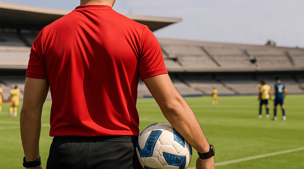 ¡Listo el árbitro para el América vs Pumas!