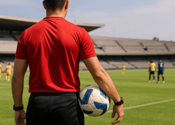 ¡Listo el árbitro para el América vs Pumas!