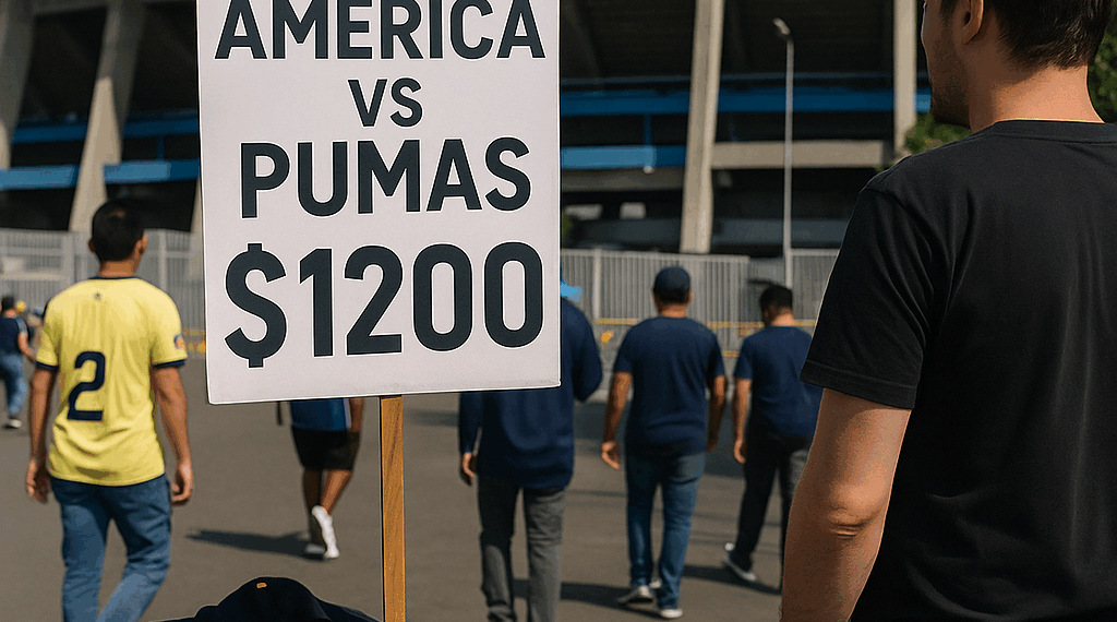 ¿Cuánto cuesta ir al América vs Pumas del Apertura 25?