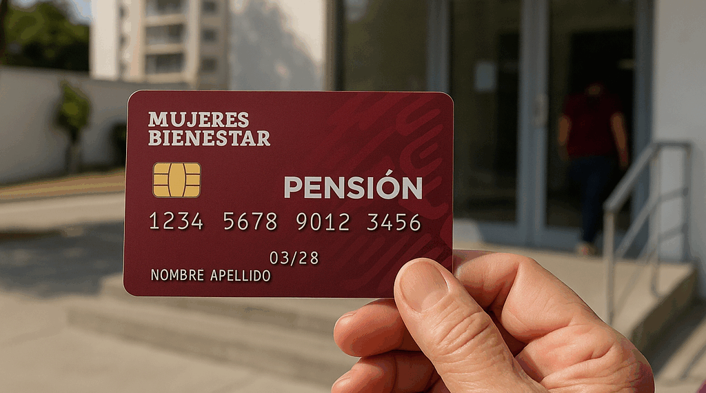 ¿Dónde recoger la tarjeta de la Pensión Mujeres Bienestar?