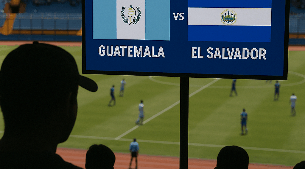 ¿Dónde ver Guatemala vs El Salvador? Horario Eliminatorias HOY