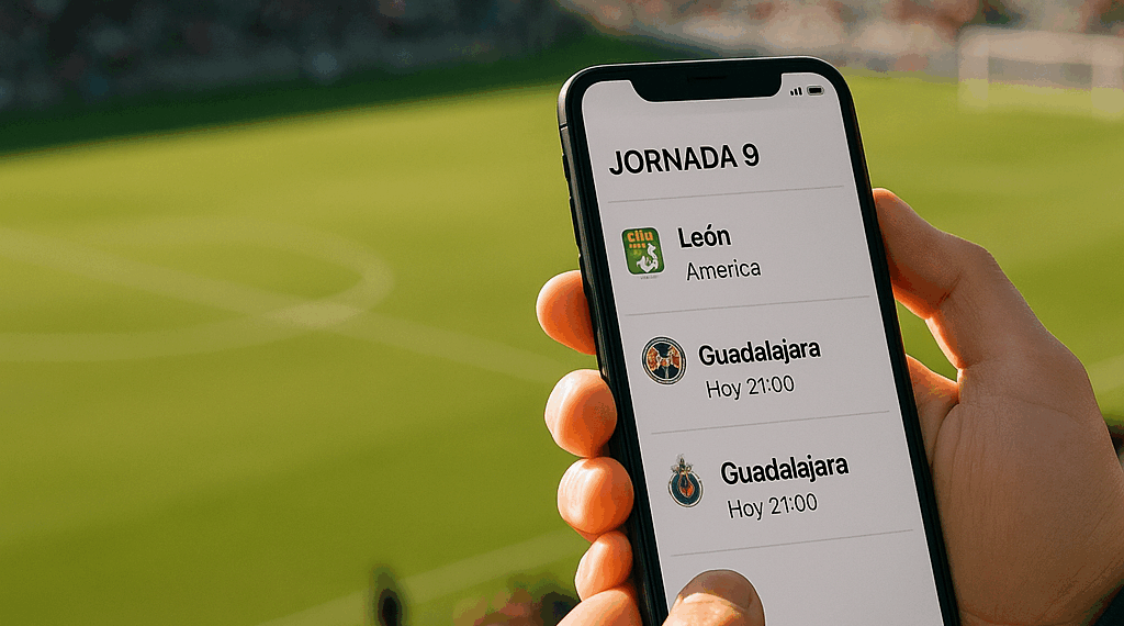 dónde y a qué hora ver EN VIVO Jornada 9