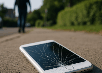 iPhone Air in demo room