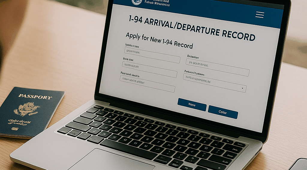 ¿Guía para Obtener el Permiso I-94 en Línea para Viajar a EE. UU. en 2025? Enlace para Acceder y Completar el Formulario.