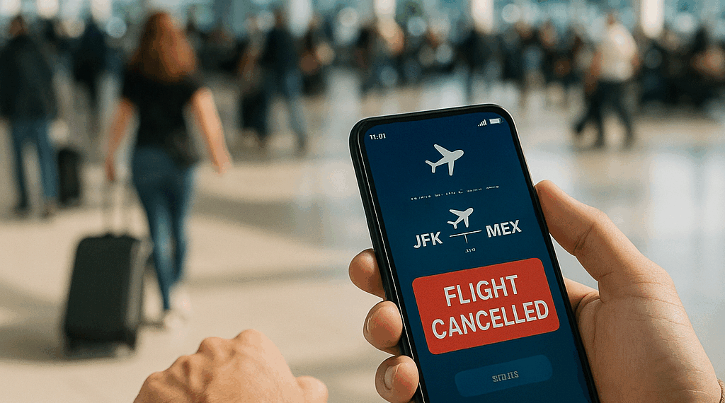 ¿Planeando tu viaje? Consulta la lista de vuelos afectados en el AICM. – Dimension Turistica Magazine