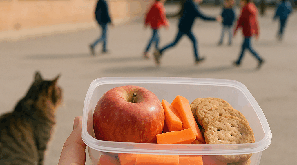 ¿Qué dar a tu hijo para comer en el recreo?