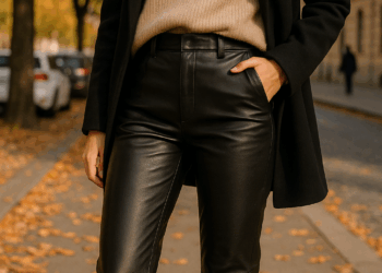 Las 28 Mejores Pantalones de Cuero para Outfits de Otoño – Dimension Turistica Magazine