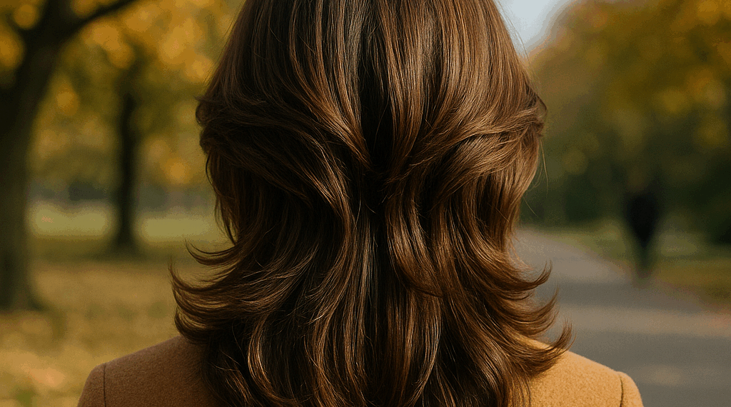 4 razones para probar el corte de cabello mariposa de los años 70 este otoño 2025