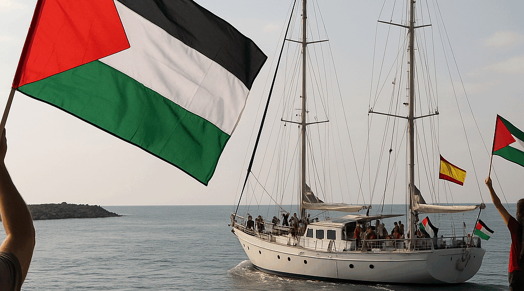 Vídeo. Los activistas españoles de la Flotilla a Gaza regresan a España