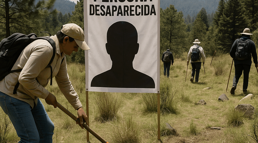 Activistas y colectivos inician jornadas de búsqueda de desaparecidos en el Ajusco