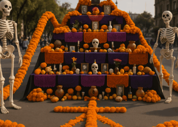 así lucirá la ofrenda de Día de Muertos de la CDMX y cuándo visitarla
