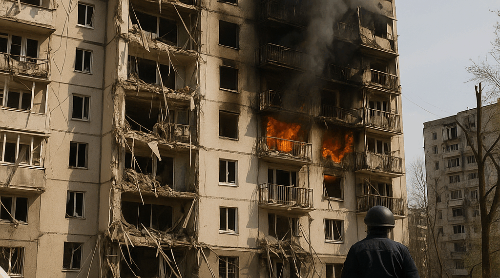 Bombardeos rusos con misiles y drones dejan cuatro muertos en varias regiones de Ucrania