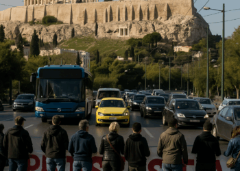 Vídeo. Atenas, paralizada por una huelga contra la nueva legislación laboral