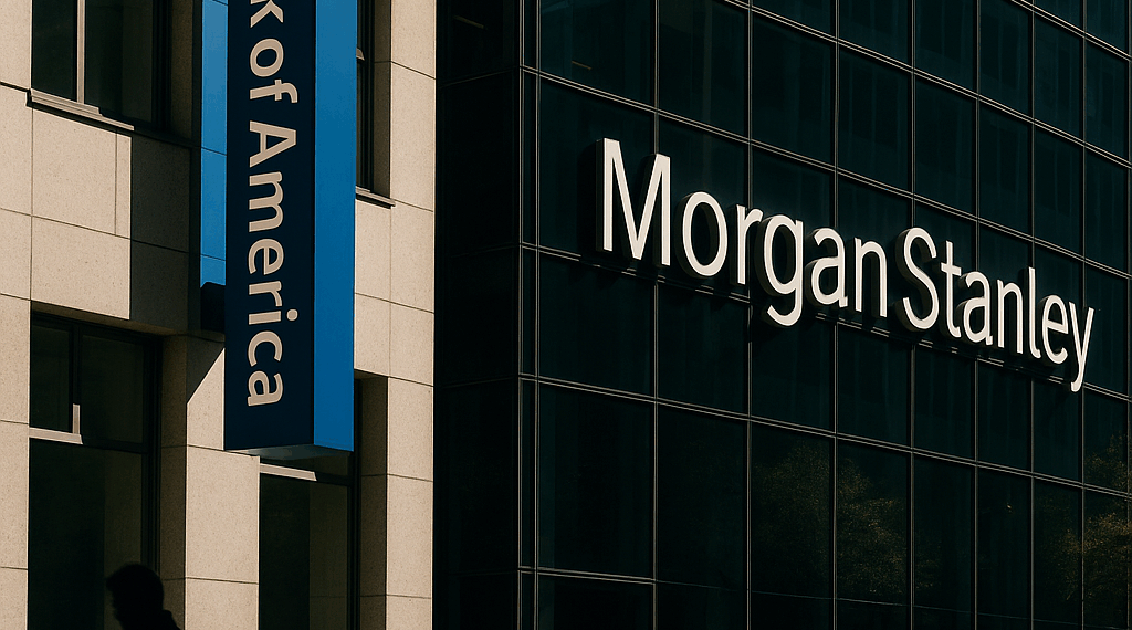 Bank of America y Morgan Stanley superan estimaciones