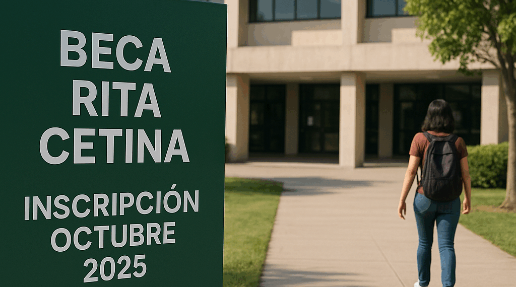 Beca Rita Cetina amplía registro para estudiantes en octubre 2025; fechas y depósitos