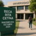 Beca Rita Cetina amplía registro para estudiantes en octubre 2025; fechas y depósitos