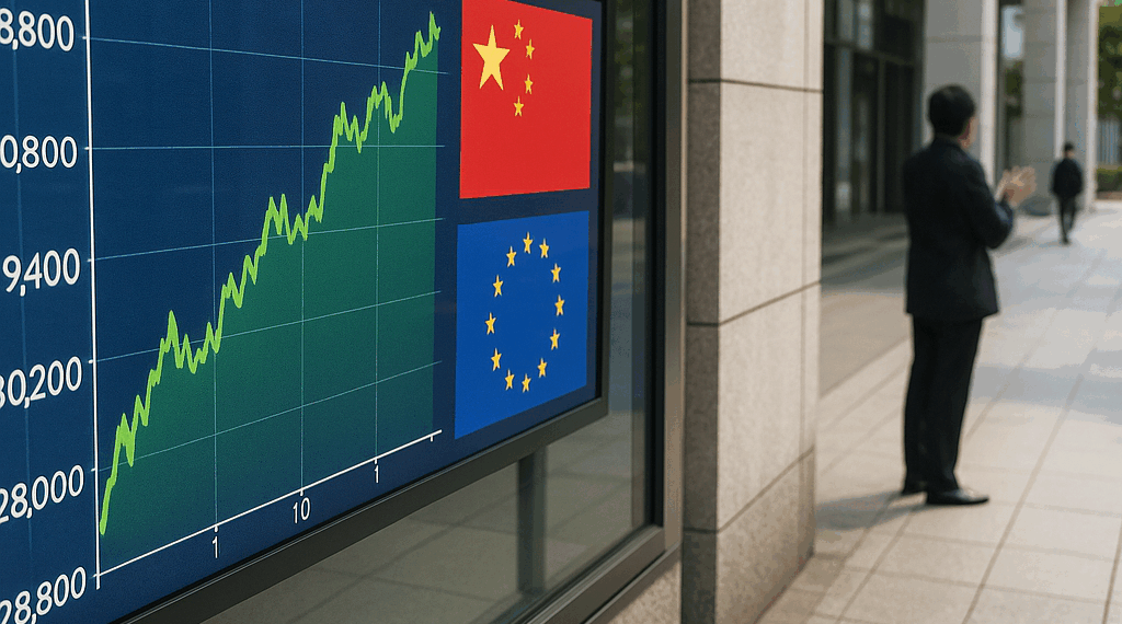 Mercados asiáticos celebran las negociaciones EU-China