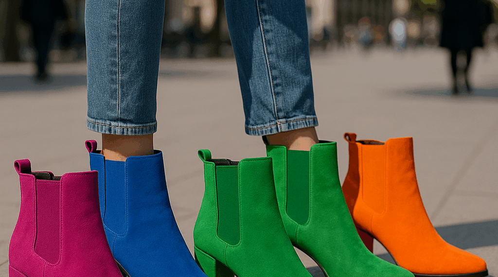 Los botines vibrantes marcarán la moda en la temporada Primavera-Verano 2026. – Dimension Turistica Magazine