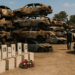 Vídeo. El cementerio de coches en Israel se convierte en memorial de víctimas de Hamás