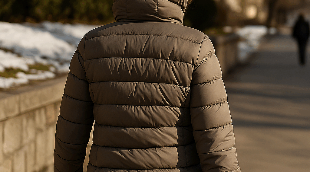 Chamarra acolchada, y con costuras, la prenda ideal para el frío en Otoño-Invierno 2025