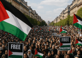 Cientos de miles marchan en apoyo a palestinos en toda Europa