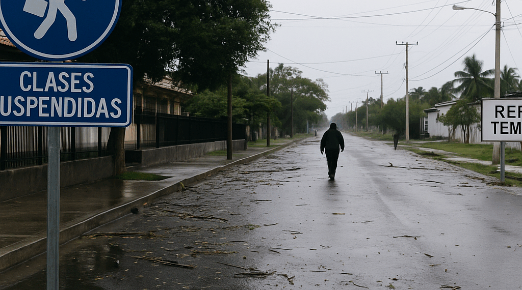 Suspenden Clases 7 Municipios De Michoacán Ante El Paso De'Raymond'; Se Activan 55 Albergues - Changoonga.com