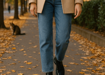 Guía para combinar jeans rectos y botines Chelsea en otoño 2025 – Dimension Turistica Magazine