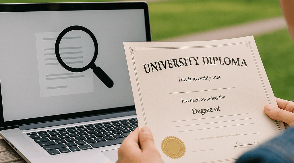 Así puedes validar un título universitario y detectar que no sea de "Santo Domingo"