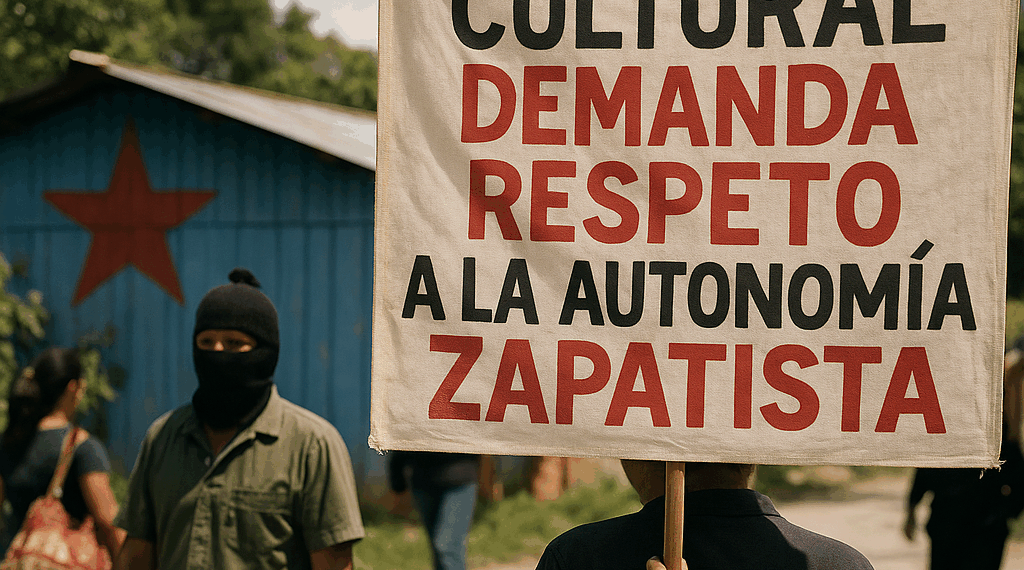 Comunidad cultural exige respeto a la autonomía zapatista