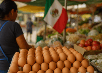 Precio del huevo en México para la cuarta semana de octubre