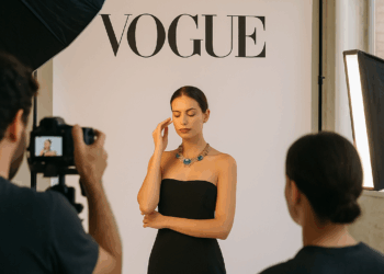 Así se hizo la portada de Vogue Joyas de octubre 2025 con 8 embajadores de Cartier