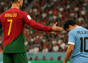 Gol de Cristiano Ronaldo y supera a Pescatito Ruiz en Eliminatorias Mundialistas