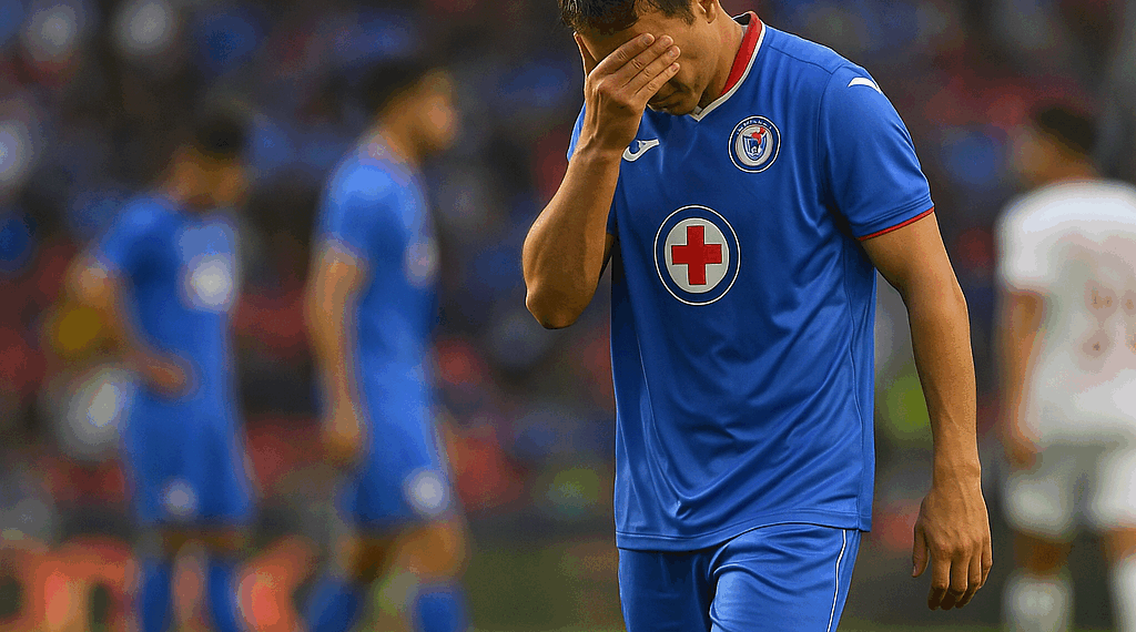 Cruz Azul, de líder invicto a riesgo de caer fuera del top 4 en solo una semana
