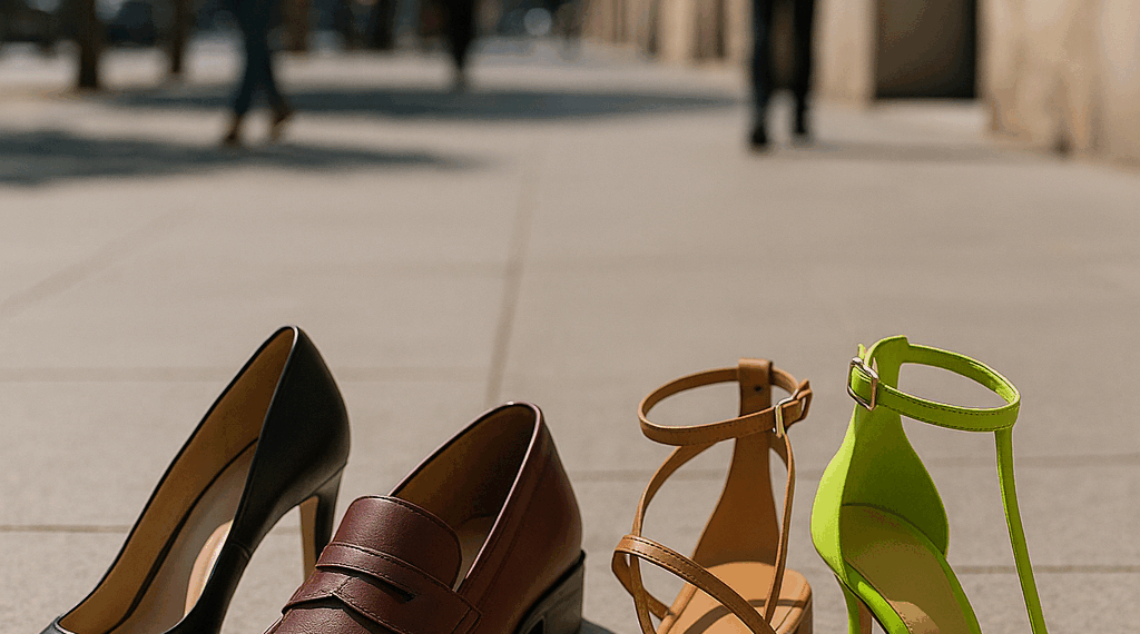 4 estilos imprescindibles como tacones, mocasines, sandalias y calzado atrevido. – Dimension Turistica Magazine