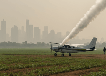 Sembrando nubes en Nueva Delhi para provocar lluvias que limpien la ciudad más contaminada del mundo