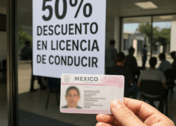 Anuncian descuento del 50% en licencia de conducir en el estado de Morelos