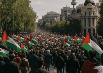 De Madrid a Río, cientos de miles de personas claman contra la detención de la Flotilla