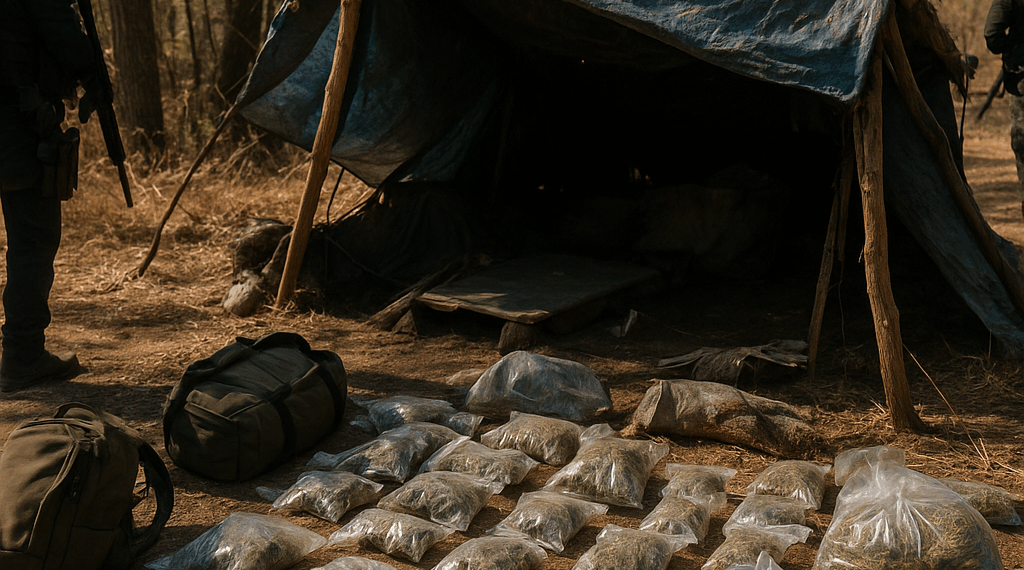 #Michoacán Revientan 2 Narcocampamentos En La Sierra De Parácuaro  - Changoonga.com