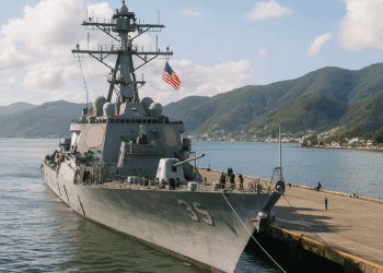 Llega a Trinidad y Tobago un destructor de Estados Unidos para llevar a cabo ejercicios militares