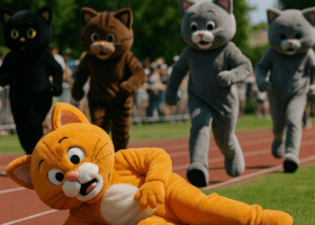 Entre Risas, Caídas Y Porrazos Se Celebró La 1ra Carrera De Botargas Del Zoo De Morelia - Changoonga.com