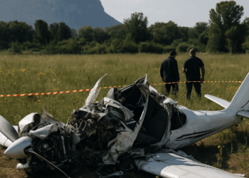 Mueren 2 pilotos al estrellarse un avión militar en el Parque Nacional del Circeo, Italia